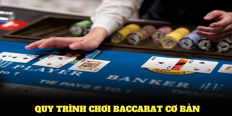 Quy trình chơi Baccarat cơ bản hội viên cần nắm vững